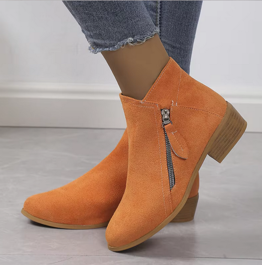 STOCARA | Bottes en daim pour femmes