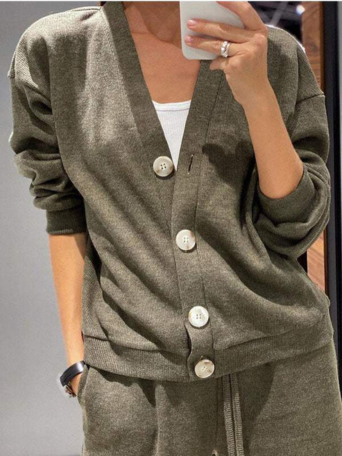 Anita | Tenue sportive casual avec cardigan